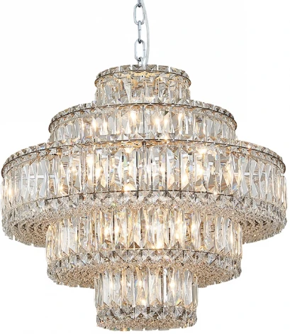 Подвесная люстра 8450 8459+6/C chrome Newport