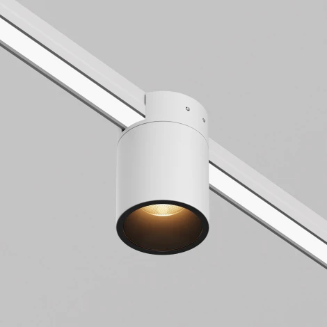 Трековый светильник низковольтный, светодиодный LED 48V 16W Maytoni Alfa O-TR01-2-S-16WW3K