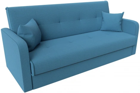 Диван-книжка Надежда (Голубой/Рогожка) Лига Диванов арт.121130