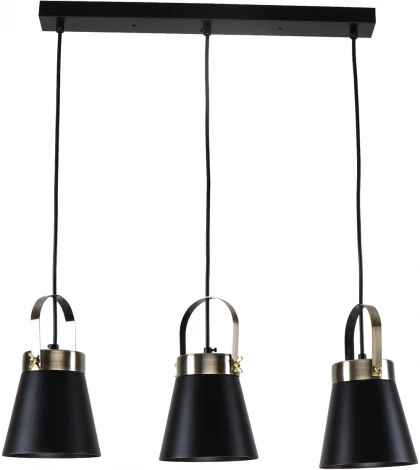 Подвесной светильник MD.3607-3-P BK+AB