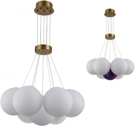 Подвесной светильник Kink Light Алди 08475-7,20 (220V, шарики)