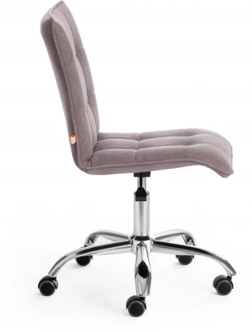 Кресло ZERO велюр Clermon, св. -серый, 60 Tetchair 19144