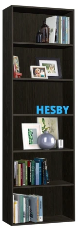 Стеллаж Портленд 600 Hesby ЛДСП, Венге HSBN_10013