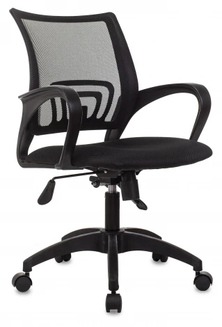 Кресло CH-695N-LUX черный TW-01 TW-11 сетка/ткань крестов. пластик Бюрократ CH CH-695N-LUX/BLACK