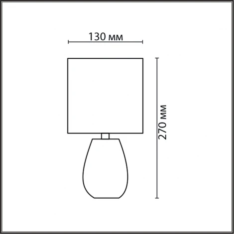 Настольная лампа Lumion Asela 8161/1T серый, керамика/текстиль E14 1*40W 220V (выключатель, круглые)