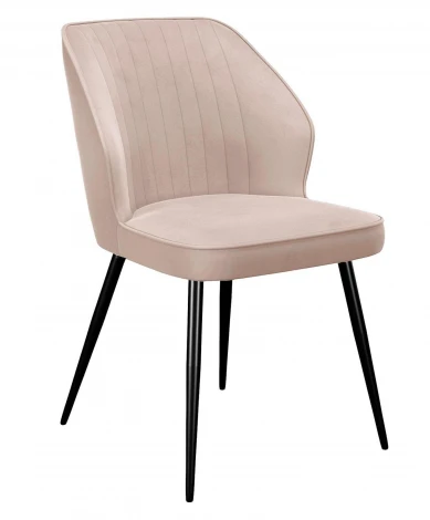 Стул DikLine 222 B03 BEIGE, ножки черные 00-00059804