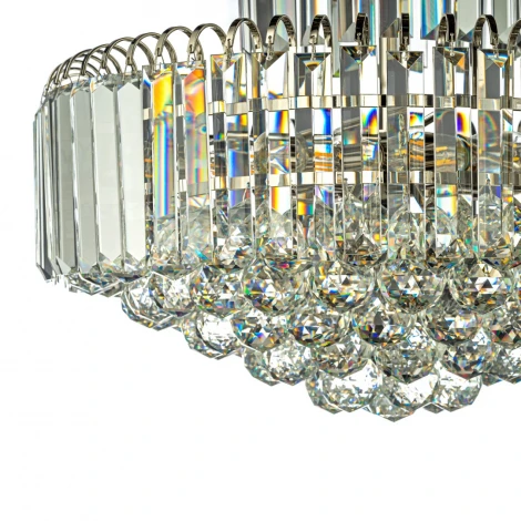 Подвесная люстра Arti Lampadari Ovada E 1.5.50.100 N (220V, хрусталь, на цепи)