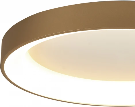 Потолочный светильник круглый Mantra Niseko 8584 (регулировка яркости, LED, 220V, пульт управления, круглые)