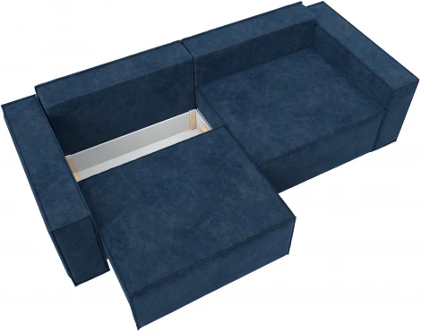 Диван прямой Куба Лига Диванов (Велюр) арт.126557