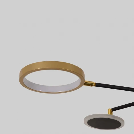 Потолочная люстра на штанге светодиодная с ПДУ F-Promo Hybrid 4687-7P