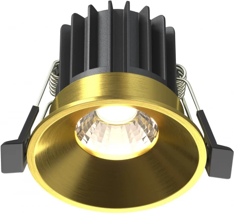 Встраиваемый светильник Maytoni Round DL058-7W4K-BS