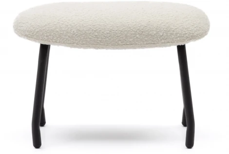 Пуфик La Forma (ex Julia Grup) Belina (Белый/ Фанера)