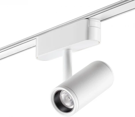 Трековый светильник для низков. шинопровода Novotech Smal 359105 SHINO IP20 LED 4000K 8W 48V 680Лм (круглые)