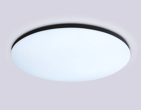 Потолочный светильник RGB круглый светодиодный с пультом и управлением смартфоном Ambrella ORBITAL FZ2005 (220V, умный дом - Алиса, Tuya Smart, Алекса, Smart Home, круглые, IP54)