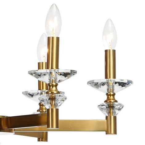 Подвесная люстра Stilfort Albert 1048/03/06P (220V, на цепи, свеча)