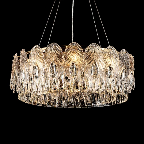 Подвесная люстра хрустальная Modelux ML.7445.600 GD