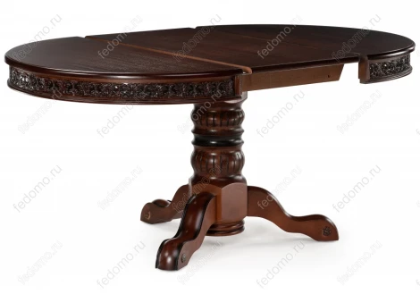 Деревянный стол Woodville Коул орех / коричневая патина 450822