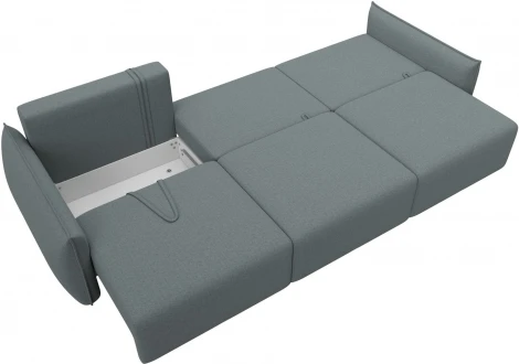 Диван прямой Лига-051 НПБ Лонг Лига Диванов (Рогожка) арт.128635