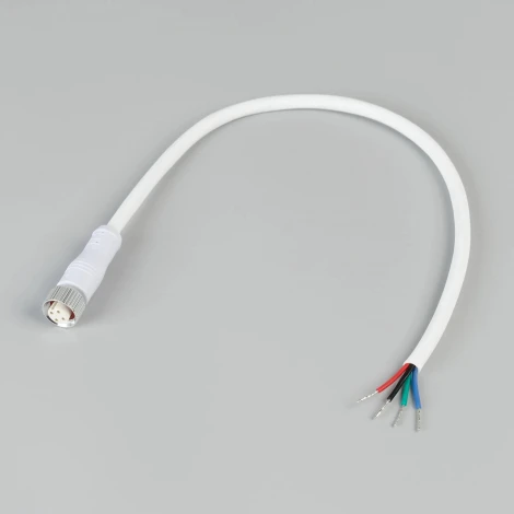 Коннектор питания ARL-WAVE-1615-CON-POWER-FEMALE-4PIN-WHT (Arlight, IP67 Пластик) 060093