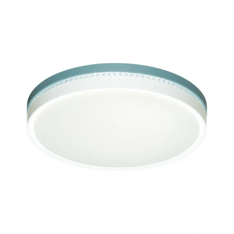 Настенно-потолочный светильник Sonex Nohava Blue 7669/DLN пластик/белый/голубой LED 48Вт 3000/4000/6000К