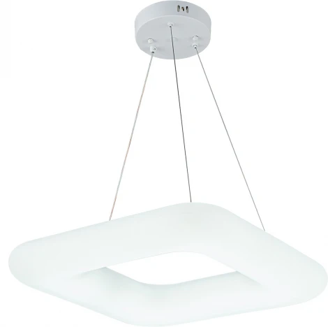 Подвесной светильник Escada Soft 10259/1 LED*45W White (ночной режим, 220V, пульт управления, на тросе)