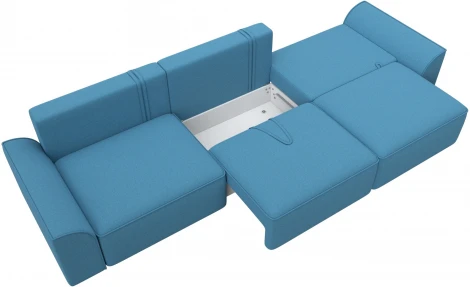 Диван прямой Лига-048 НПБ Лонг Лига Диванов (Рогожка) арт.128242