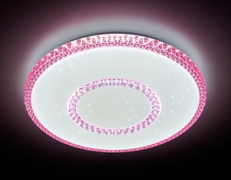 Потолочный светильник Ambrella Orbital Crystal F99 PI 96W D500