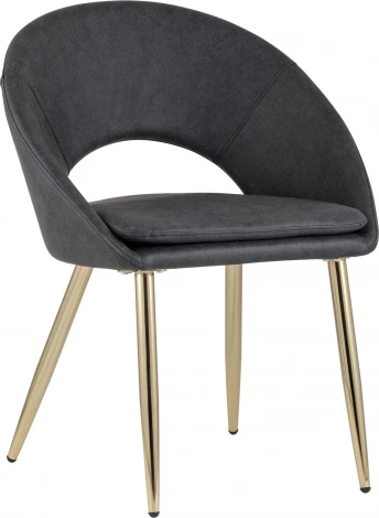 Стул Кензи экокожа Темно-серый 2 шт Stool Group (арт.УТ000037426)