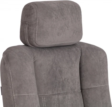 Компьютерное кресло игровое Tetchair OXFORD (Флок/Серый)