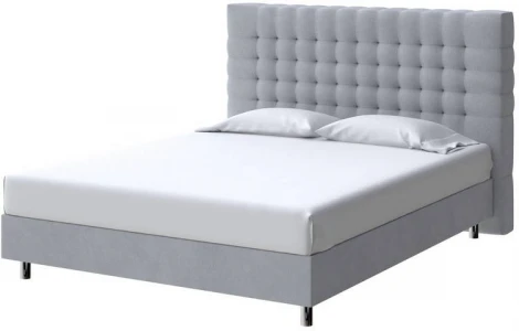 PROxSON Кровать Tallinn Boxspring Standart (Ткань: Велюр Monopoly Ниагара (960)) 180x200