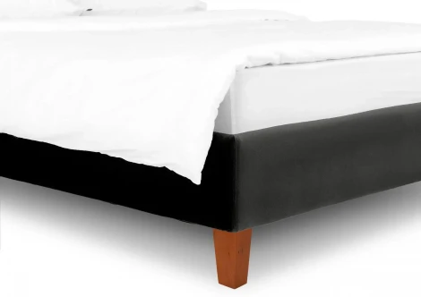 Кровать Queen II Victoria L 1600 ОГОГО (арт.574907), (Ткань/Черный)