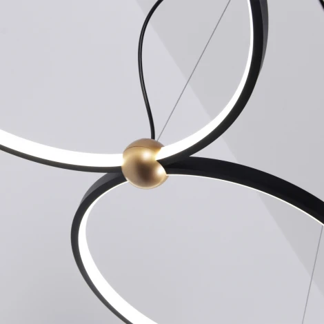 Подвесной светильник Favourite Tornado 4569-2P (LED, 220V, на тросе, кольцо)