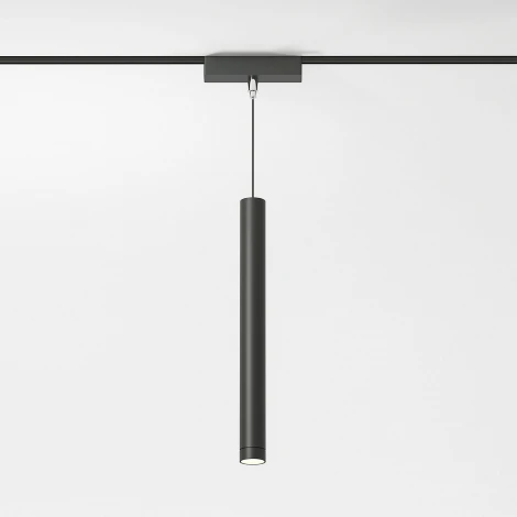 Трековый светильник магнитный Elektrostandard Flat Magnetic 6W 4000K Alliet чёрный 85097/01 (LED, 48V, круглые)