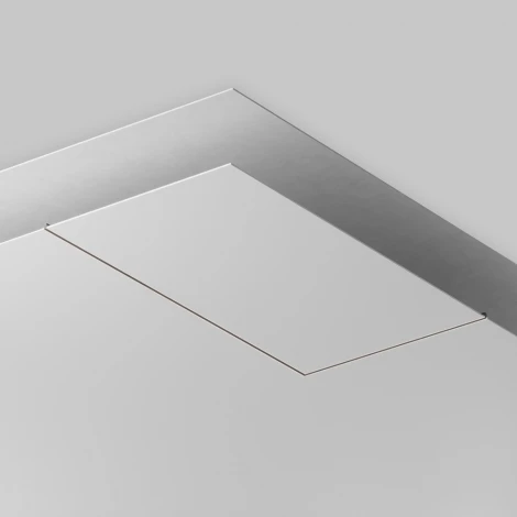 Шинопровод магнитный встраиваемый под ГКЛ 12,5 мм с каналом под светодиодную ленту Maytoni Busbar trunkings Exility TRX034LS-222B (48V)