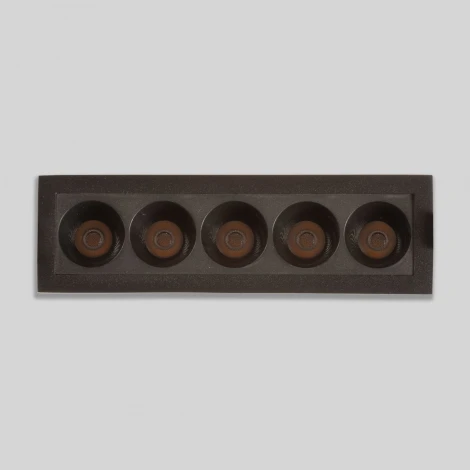 Встраиваемый линейный светильник светодиодный DeMarkt Информ 851010701 (220V)