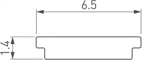 Экран SL-BEVEL-H12-F13-2000 OPAL (Arlight, Пластик) 043750
