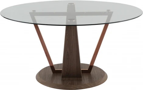 Стол обеденный IST-CASA Орео Гранд F-1530, прозрачный