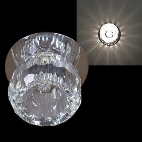 Встраиваемый точечный светильник Sneha 7082/H G9 CR (220V, круглые)