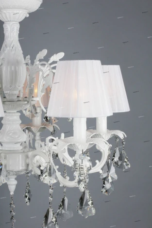 Подвесная люстра Omnilux Catanzaro OML-30807-06 (220V, на цепи, подсвечник, свеча)