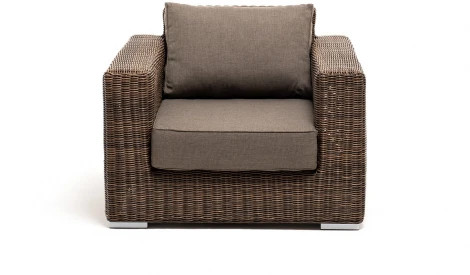 "Боно" кресло из искусственного ротанга, цвет коричневый 4SIS арт.УТ-00003969