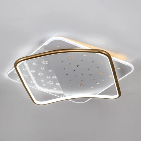 Потолочный светильник светодиодный с пультом с регулировкой цветовой температуры LED4U LED4U L1037-520 GD