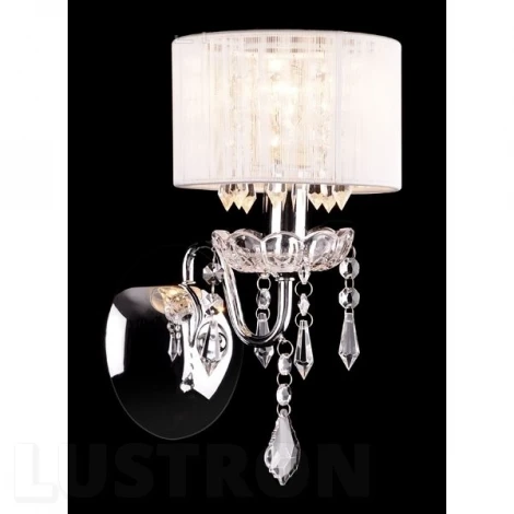 Бра Eurosvet 2045 2045/1 хром/белый (220V, подвески)