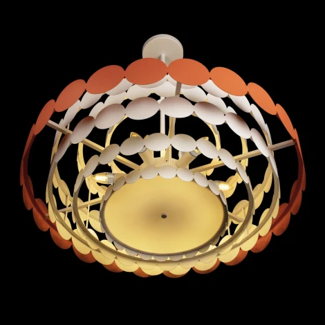 Потолочная люстра на штанге Loft It Juicy 10310/M Red (220V, круглые)