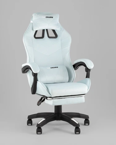 Кресло спортивное TopChairs MG-7019 велюр светло-голубой TopChairs УТ000042695