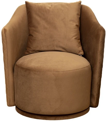 Кресло Garda Decor VERONA BASIC-Colt004 (Коричневый)