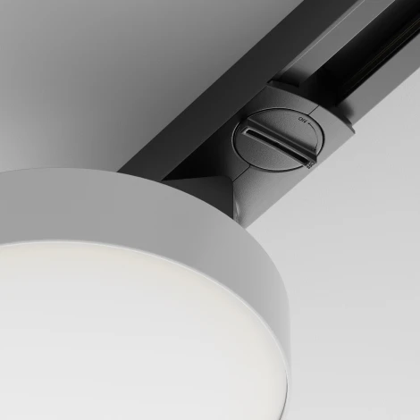 Трековый светильник Zon Unity 4000K 12Вт 110° LED (однофазный) Maytoni Technical TR043-1-12W4K-W (220V, круглые)