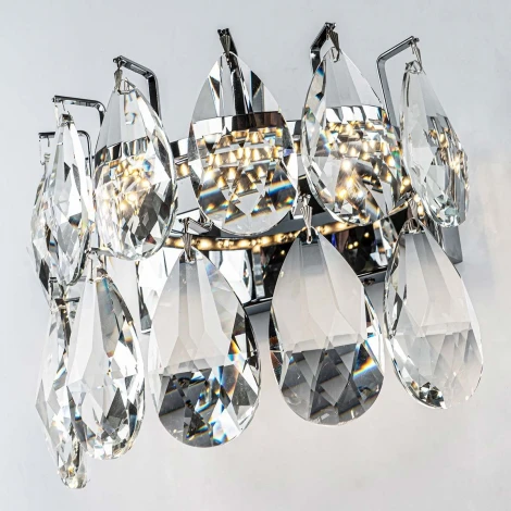 Бра светодиодное хрустальное с регулировкой цветовой температуры Modelux MODELUX ML.6900.300 CR