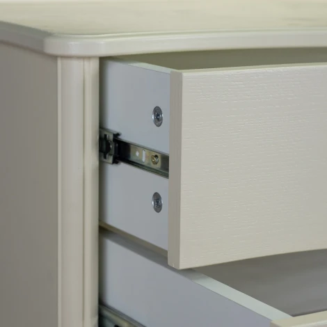 Тумбочка Джульетта широкая 2 ящика дуб шампань Л Mebelik арт.008615