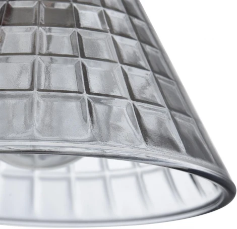 Потолочная люстра на штанге Lumion Anriya 8044/6C черный, латунь/дымчатый металл/стекло Е14 6*40W 220V