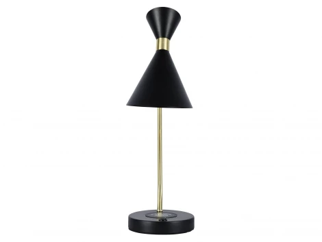 Настольная лампа с беспроводной зарядкой для телефона с выключателем IP21 Zortes Desklight ZRS.1066.04